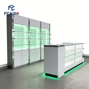 ตู้โชว์ร้านขายอุปกรณ์สูบบุหรี่คุณภาพสูง พร้อมไฟ LED โชว์สินค้าได้เต็มที่ <span class=keywords><strong>เคาน์เตอร์</strong></span>โชว์สินค้า<span class=keywords><strong>ร้าน</strong></span>ขายซิการ์และอุปกรณ์สูบบุหรี่ - Product Image 5