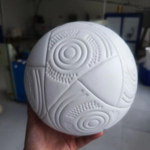 Balón de fútbol de entrenamiento cosido a máquina, tamaño 5 personalizado, sin costuras, de cuero PU. - Product Image 1