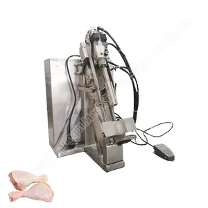 Máquina deshuesadora de pierna de ganso de pollo, separador de carne y huesos de pollo, máquina cortadora de carne y hueso