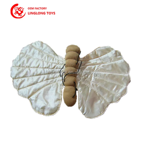 Metamorfoz peluş kelebek yumuşak kelebek peluş oyuncaklar 2 in 1 dolması böcek oyuncaklar özelleştirmek - Product Image 4