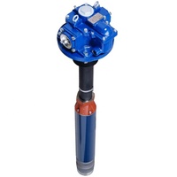 Pompe à turbine submersible Franklin 0,75 CV, pompe électrique AC220V, pompe submersible pour station-service, bleu