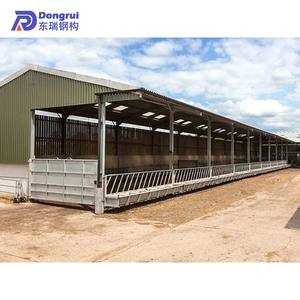 <span class=keywords><strong>Abri</strong></span> pour chèvres en acier Kits de construction préfabriqués en métal Structure en acier Ferme de chèvres Maison - Product Image 1