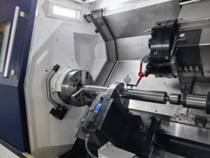 Eumaspinner EL-80Li + C Độ chính xác cao độ chính xác cao CNC ngang nghiêng giường máy tiện Siemens 828d Hệ thống điều khiển nhiệm vụ nặng nề duy nhất - Product Image 3