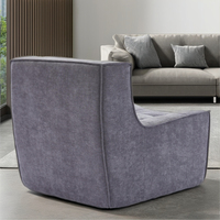 Chaise de canapé simple pour la maison et le bureau Meubles en tissu de style minimaliste pour le salon et la cuisine