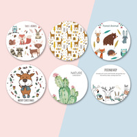 Sous-verres en céramique 2022, best-seller, épaisseur 5 mm, écologiques, nouveau design tendance, personnalisables pour table ou voiture
