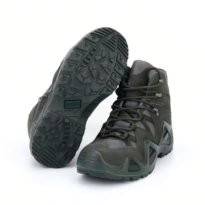 รองเท้าบูทนิรภัยกันน้ำแบบสวมใส่ได้ในฤดูหนาว ป้องกันไฟฟ้าสถิตย์ หัวเหล็ก สำหรับผู้ชาย สไตล์รองเท้าผ้าใบกีฬา เหมาะสำหรับงานก่อสร้าง - Product Image 3