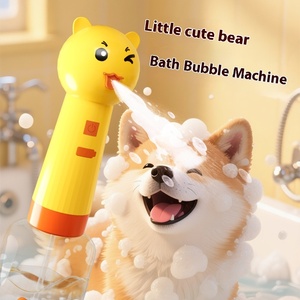 Machine à mousser intelligente en plastique pour chat et chien Gel de <span class=keywords><strong>bain</strong></span> et de douche Outil de nettoyage transfrontalier pour fournitures pour animaux de compagnie - Product Image 3