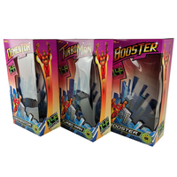 Boîte d'emballage pliable en carton ondulé avec fenêtre en PVC avec impression personnalisée jouet figurine d'action pour enfants
