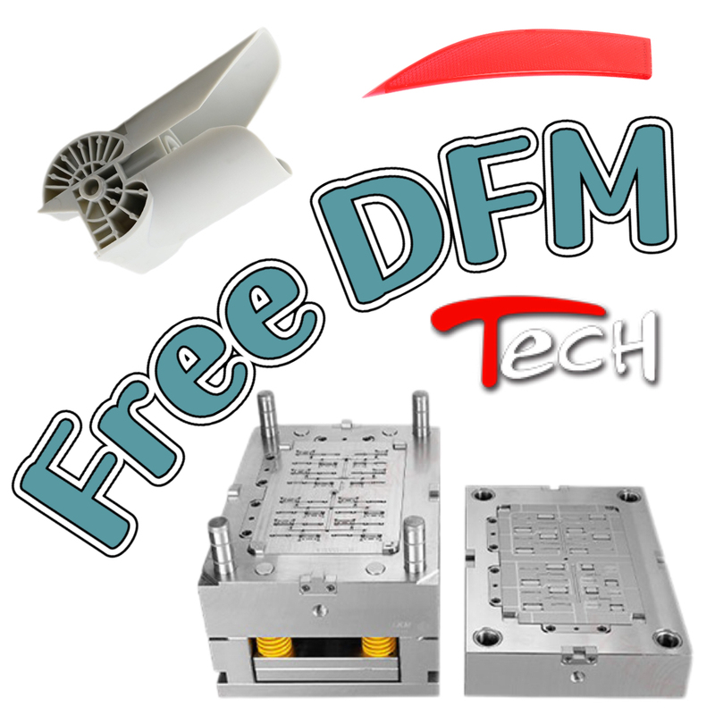 High Efficiency Injection Plastic Molds Multi
