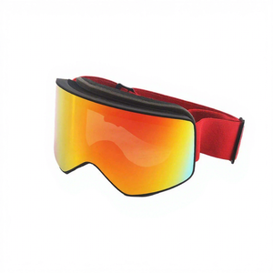 2025 cilindrica vera pellicola HD ampia vista sul campo doppio strato Anti-appannamento alla moda UV400 protezione Frameless Design Ski Mountain - Product Image 4