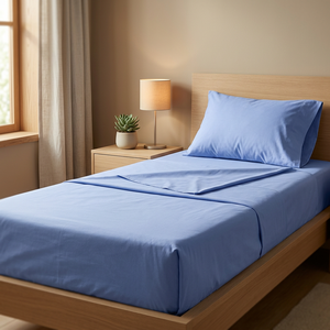 Wholesale Economy Duvet Cover <b>Set</b> for Worker Camp Dormitory Hotel Hostel <b>Bedding</b> Use For Worldwide Supply - Product Image 2