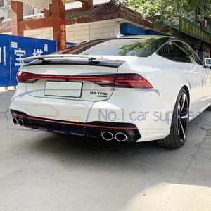 Piezas de Modificación de Automóviles, Difusor Trasero S7 con Tubo de Escape para <span class=keywords><strong>A7</strong></span> Versión Deportiva 2019 2020 <span class=keywords><strong>2022</strong></span> - Product Image 4