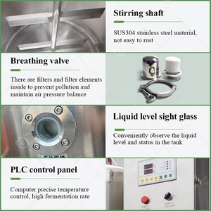 250l Micro Fermentatore Isobarico <span class=keywords><strong>Birra</strong></span> 2000 Barril Cerveza 700l Equipo <span class=keywords><strong>de</strong></span> elaboración 100l Hoteles - Product Image 3