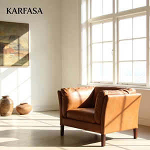 Canapé-lit carré moderne en <span class=keywords><strong>cuir</strong></span> véritable, confortable, couleur personnalisable, une place, pour salon, mobilier d'hôtel - Product Image 4