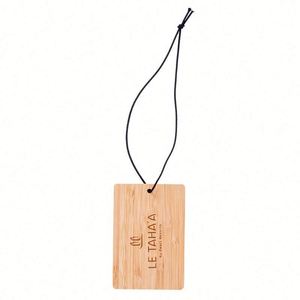 Etiqueta de Lujo para Equipaje de Bambú Personalizada para Hoteles |   Accesorio de Viaje Personalizado de Alta Gama - Product Image 2