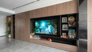 รูปถ่ายจริง. ตู้วาง<span class=keywords><strong>ท</strong></span>ี<span class=keywords><strong>วี</strong></span>ไม้เมอรันติวอลนั<span class=keywords><strong>ท</strong></span>สไตล์โมเดิร์นมินิมอล พร้อมที่เก็บของในตัว ความจุขนาดใหญ่ เป็นมิตรกับสิ่งแวดล้อม <span class=keywords><strong>ท</strong></span>นทาน - Product Image 2