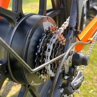 Bicicletta elettrica pieghevole Vakole Y20 Pro con pneumatici fat da 20x4.0, per lunghe distanze, bici elettrica pieghevole multiuso.