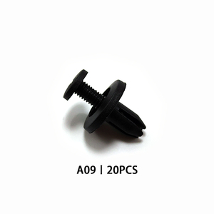 Car <strong>Plastic</strong> <strong>Clips</strong> Rivet Attachment Panel Push Fender Bumper Fasteners <strong>Plastic</strong> <strong>Clips</strong> 100pcs Car Body Rivet Push Pin Fasteners - Product Image 2