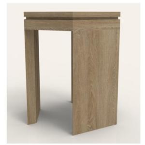 Modern <b>Round</b> Mango Wood Eco-Friendly Side <b>Table</b> with Minimalist Design for Living Room Villa & Hotel Furniture - Product Image 3