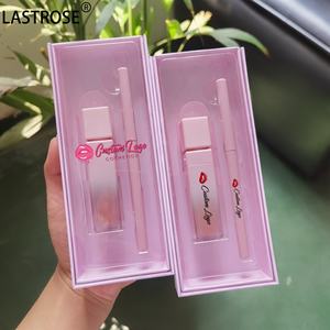 OEM 4合1黑色化妆套装变色丰唇油素食透明唇彩唇膏带卷笔刀唇部套装 - Product Image 6