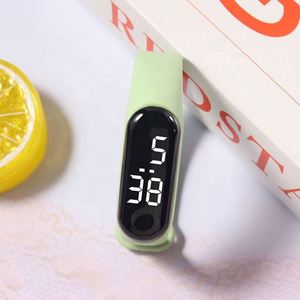 Reloj Deportivo de Silicona TPU con Correa de Cuero, 5mm, M3 LED, Electrónico, Moderno, para Estudiantes y Parejas, Casual, Deportivo, Táctil, con Luz Blanca, Resistente al Agua - Product Image 1