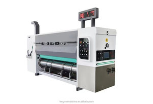 Lead Factory Discount Automatic Corrugated Carton <strong>Printing</strong> Pizza Sweet Box Making <strong>Machine</strong> Price