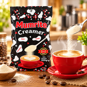 Crema Istantanea in Polvere Non Casearia da 200g, Sbiancante per Tè, Direttamente dalla Fabbrica, per Caffetterie, Negozi di Tè al Latte e Servizi di Bevande - Product Image 4