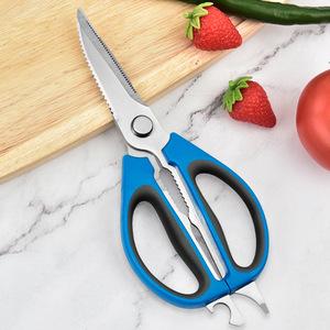 <b>Kitchen</b> Multi Functional Scissors Stainless Steel Heavy Duty Food <b>Shears</b> For Chicken Bone Cutting BBQ Use - Product Image 3