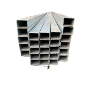 Tubo Cuadrado Galvanizado de Acero Tengsheng Q235B 50x100 200x200mm con Alto Recubrimiento de Zinc Soldado para Muros Cortina - Product Image 1