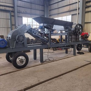 אוטומטי לחלוטין מחצבה פטיש חצץ טחנת מכונת מכבש קו מלא עבור מנוע חצץ אבן גיר גרניט עבור - Product Image 2