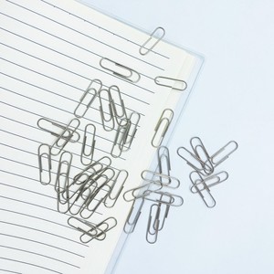 28Mm Thiết Kế Độc Đáo Trang Trí Văn Phòng Clip 100Pcs Một Hộp Màu Kim Loại Bạc Kẹp Giấy Các Loại Kẹp Giấy - Product Image 6