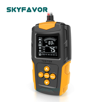 Testeur de batterie de camion intelligent, analyseur automatique CCA, 12V 24V universel, testeur de batterie au plomb GEL AGM EFB