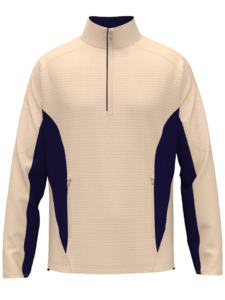 Top de entrenamiento de algodón con cremallera de cuarto de verano para hombre, jersey con logotipo bordado personalizado, estampado Digital, impermeable, informal para exteriores - Product Image 4