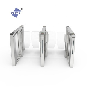 Portillon tournant demi-hauteur avec barrière pivotante, contrôle d'accès par reconnaissance faciale pour aéroports, option TCP/IP - Product Image 3