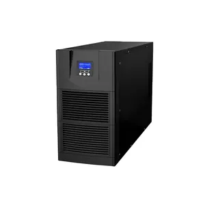 3kva UPSオンラインUPS電源インバーターAVR、鉛蓄電池内蔵12v 7ah UPSバックアップ電源3kva