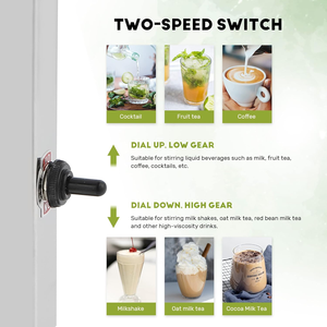 Mélangeur à lait électrique commercial / Mixeur de boissons / Machine à milkshake à 2 têtes - Product Image 4