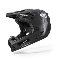 Casque de moto intégral Batfox MA026-366&367 EN1078/ASTM F1952/CPSC pour adultes, quatre saisons, moto de rue, double visière, unisexe