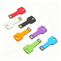 Clé USB miniature en métal avec logo personnalisé, haute vitesse, porte-clés, 1 Go, 2 Go, 4 Go, 8 Go, 16 Go, 32 Go, 64 Go, 128 Go pour ordinateur portable et PC