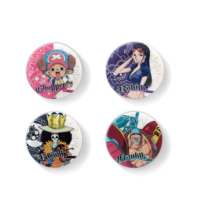 Nouvel Arrivage One Pieces Xing Yi Starry Badge Blind Box Accessoires Anime Cartoon Luffy Zoro Badge Pendentif en Fer Blanc