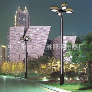 City Art <b>Landscape</b> Light 4-Head LED Waterproof Outdoor Garden <b>Lighting</b> Aluminum Alloy Body High Luminous Efficiency - Product Image 1