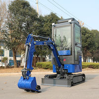 Nouvelle pelle électrique sur chenilles mini pelle 1 tonne 2.5 tonnes 3.5 tonnes micro plus petite mini pelle