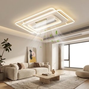 <span class=keywords><strong>Ventilateur</strong></span> de <span class=keywords><strong>Plafond</strong></span> Moderne sans Pales à LED <span class=keywords><strong>avec</strong></span> <span class=keywords><strong>Lumière</strong></span> Télécommandée, Éclairage Dimmable Protection Oculaire <span class=keywords><strong>Silencieux</strong></span> pour Hôtel et Toute la Maison - Product Image 6