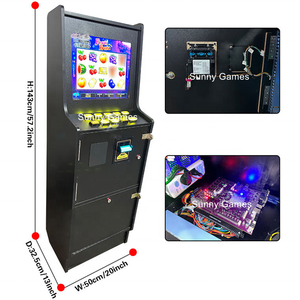 Machine de jeu à écran tactile durable de 19 pouces, Zeus Catch <span class=keywords><strong>Me</strong></span>, prix d'usine personnalisé, 4 machines de jeu vidéo d'arcade, armoire de divertissement - Product Image 3