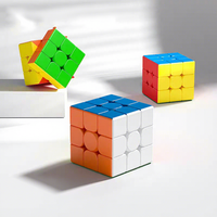 Cubo Magico 3D Giocattolo Educativo in Plastica, Cubo Infinito a Velocità Variabile, Gioco per Bambini e Adulti