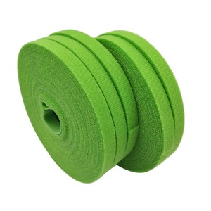 再利用可能なナイロンバックにバックフックループテープ自己把持 45 'x 1/<span class=keywords><strong>2</strong></span> "調整可能な植物ネクタイロールガーデン園芸 - Product Image 3