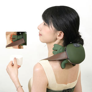 革新的な新型アップグレードネックショルダーマッサージャー、バイオニックヒューマンフィンガーマッサージ、4D深部組織揉みネックマッサージャー - Product Image 1