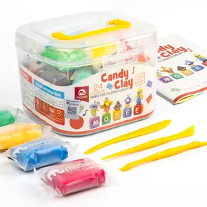 Gxin M020B1 24 Farben und Werkzeuge super leichter Ton Diy Toys Creative Space für Kinder farbiger luft trockener weicher Ton