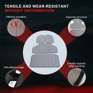 Kit de Plafonnier Rigide pour <span class=keywords><strong>Jeep</strong></span> <span class=keywords><strong>Wrangler</strong></span> JK, 4 Panneaux d'Isolation Thermique de Toit avec Support de Logo Personnalisé – Fournisseur d'Usine - Product Image 3
