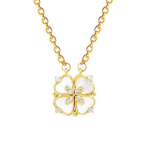 Collar de cadena de clavícula de acero de titanio estilo Ins personalizado para mujer, elegante, duradero para uso diario, regalo especial - Product Image 2