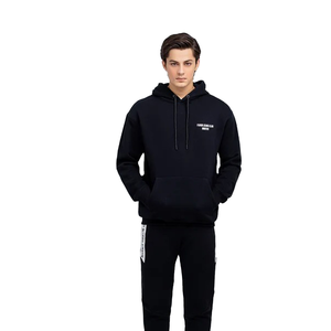 Sudadera con Capucha de Marca Moderna Personalizada, 100% Algodón, Gruesa, de 200g, con Mangas Regulares, Talla Grande para Hombre - Product Image 3